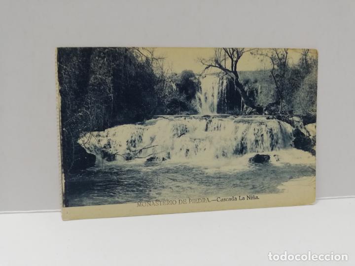 Postales: TARJETA POSTAL. MONASTERIO DE PIEDRA. CASCADA LA NI&Ntilde;A.