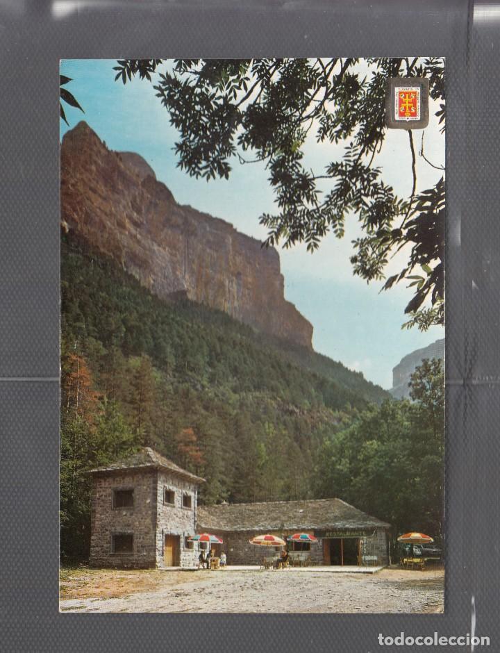 Postales: N&ordm; 1767. PARQUE NACIONAL DE ORDESA. RESTAURANTE LA PRADERA. AL FONDO, EI GALLINERO
