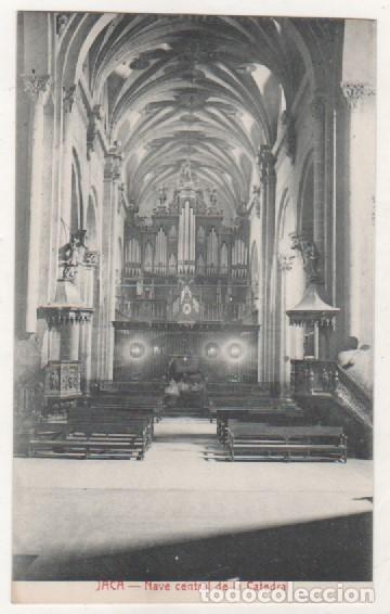 Postales: Jaca. Nave central de la Catedral. M. Arribas. Sin circular. - Foto 1