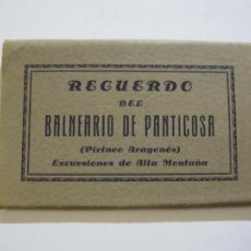 Postales: BALNEARIO DE PANTICOSA-BLOC DE 10 POSTALES-VER FOTOS-(72.532). Lote 210695704