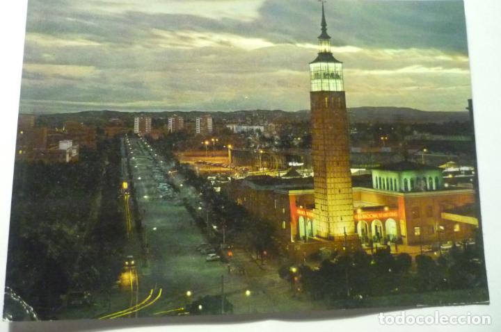 Postales: postal zaragoza.-feria muestras -y avenida i.catolica