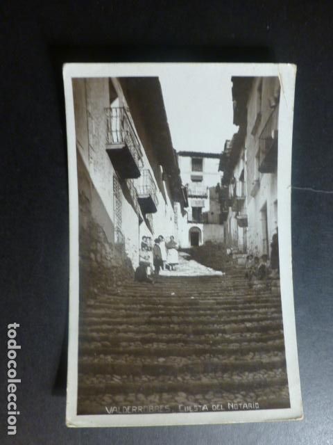 Postales: VALDERROBRES TERUEL CUESTA DEL NOTARIO - Foto 1
