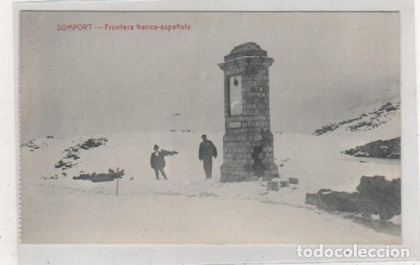 Postkarten: Samport. Frontera franco espa&ntilde;ola.. Arribas. Sin circular.