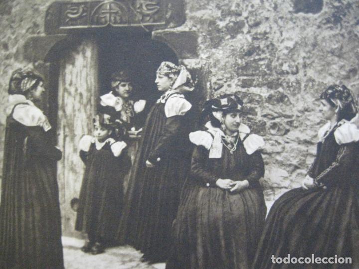 Postkarten: VALLE DE ANSO-ANSOTANAS DE PALIQUE-COMPAIRE FOTO-HUECOGRABADO MUMBRU-POSTAL ANTIGUA-(72.678)