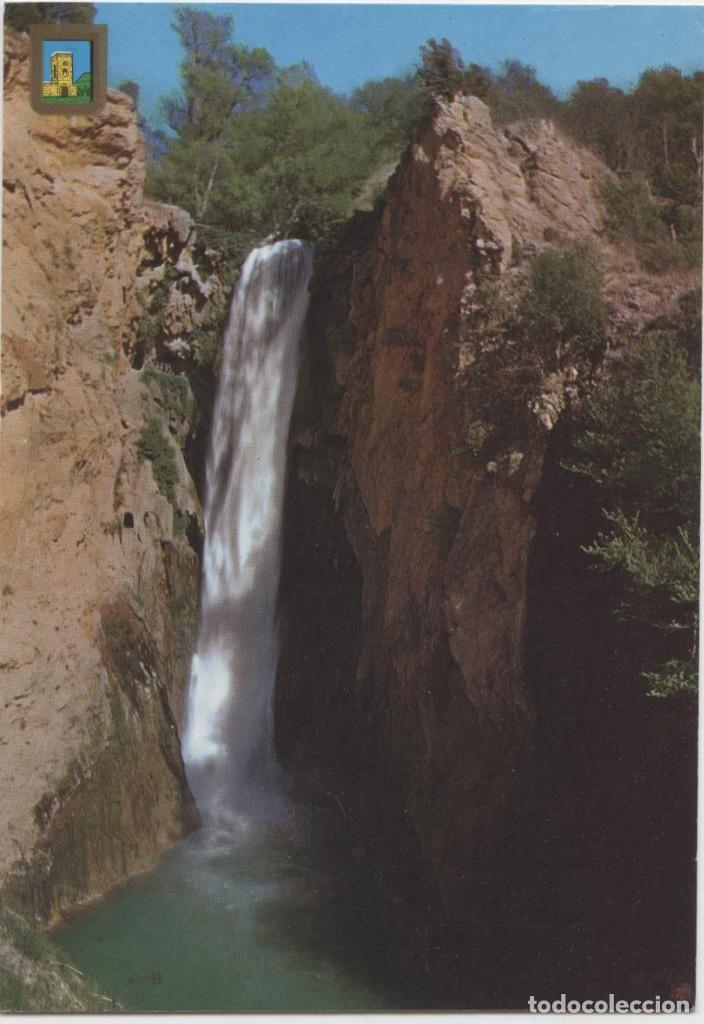 Postales: N&ordm; 3-ZARAGOZA. Monasterio de Piedra. Cascada. Sin circular. Ed. COMERCIAL ESCUDO DE ORO
