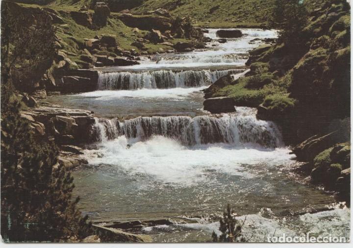 Postales: N&ordm; 60-GRADAS DE SOASO. Parque Nacional de Ordesa. Sin circular. Ed. EDICIONES SICILIA