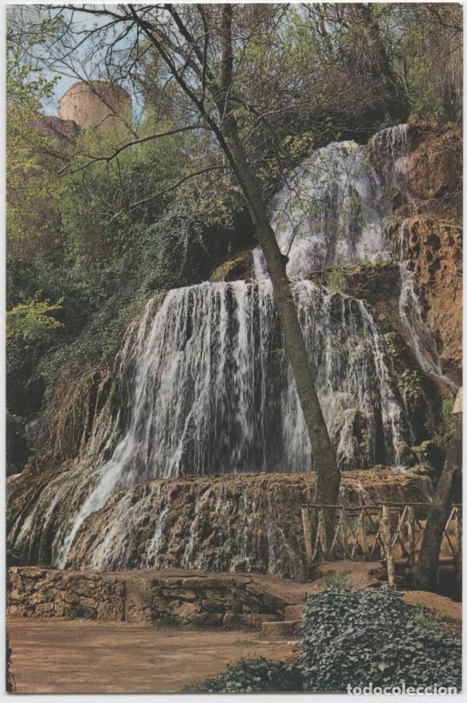 Postales: N&ordm; 36-ZARAGOZA. Monasterio de Piedra. Cascada. Trinidad. Sin circular. Ed. COMERCIAL GF
