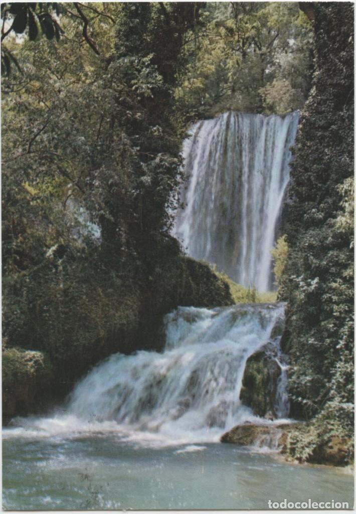 Postales: N&ordm; 16-ZARAGOZA-Monasterio de piedra. Ba&ntilde;o de Diana y... Circulada en 1977. Ed. GARC&Iacute;A GARRABELLA