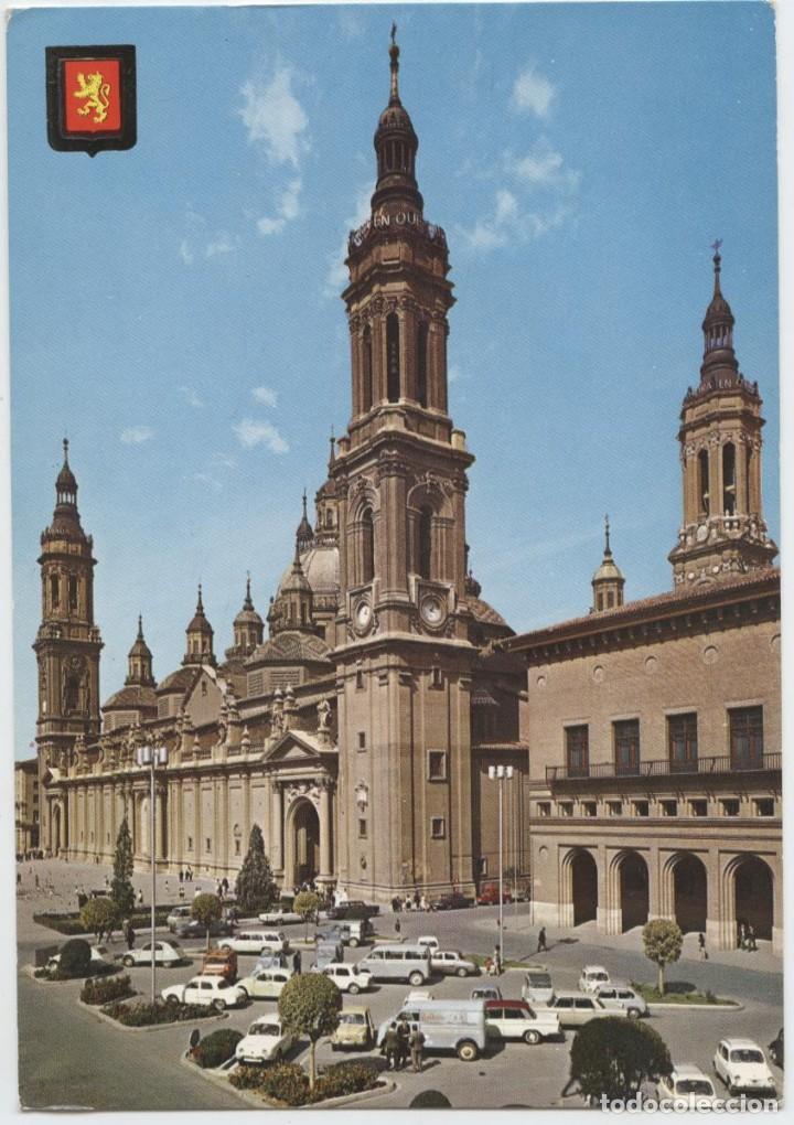 Postales: N&ordm; 14-ZARAGOZA. Bas&iacute;lica de Ntra. Sra. del Pilar. Sin circular. Ed. COMERCIAL ESCUDO DE ORO