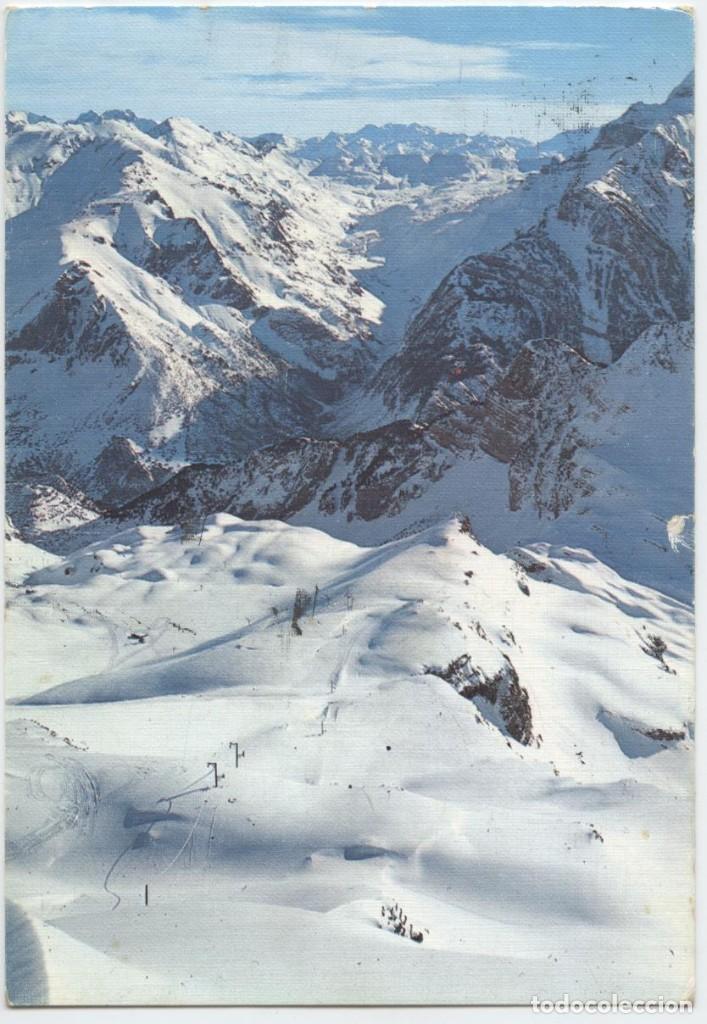 Postales: N&ordm; 15-CANDANCHU. Estaci&oacute;n de Esqu&iacute;. Pirineo aragon&eacute;s. Sin circular. EDICIONES SICILIA