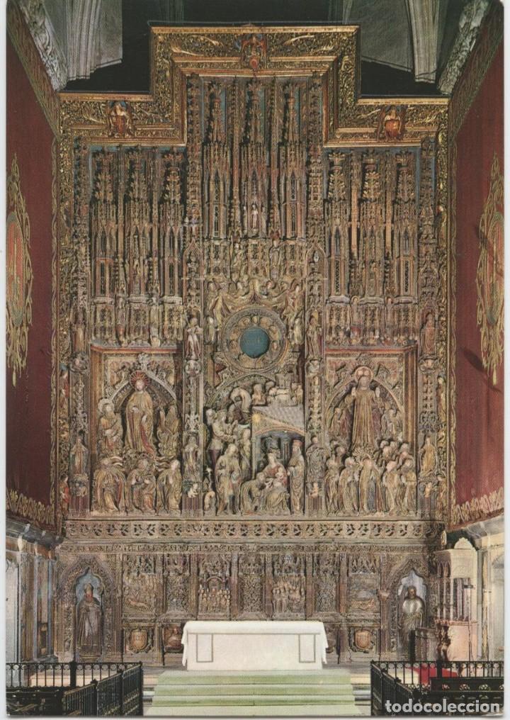 Postales: N&ordm; 117-ZARAGOZA. Catedral de la Seo. Altar Mayor. Sin circular. Ed. GARC&Iacute;A GARRABELLA