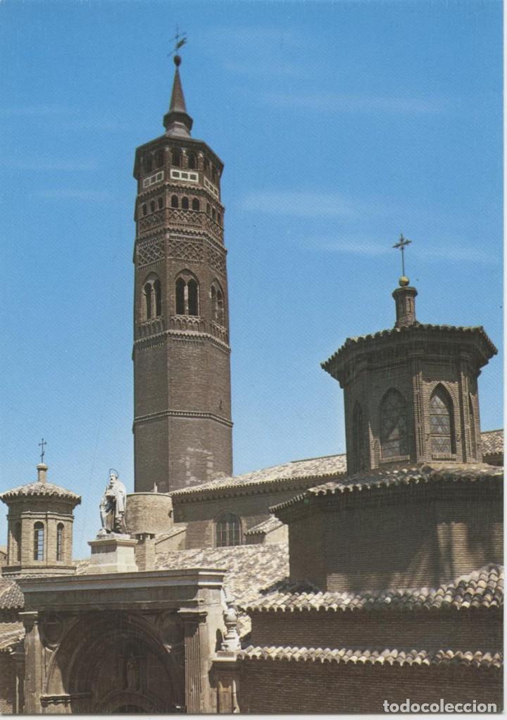 Postales: N&ordm; 304-ZARAGOZA. Iglesia de San Pablo. Torre Mud&eacute;jar. Sin circular. EDICIONES ARRIBAS