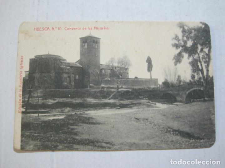 Postales: HUESCA-CONVENTO DE LAS MIGUELAS-THOMAS-10-POSTAL ANTIGUA-(72.976)