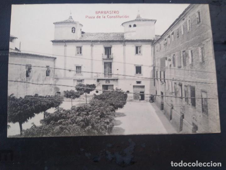Postales: Barbastro Plaza de la Constituci&oacute;n. Sin circular. - Foto 1