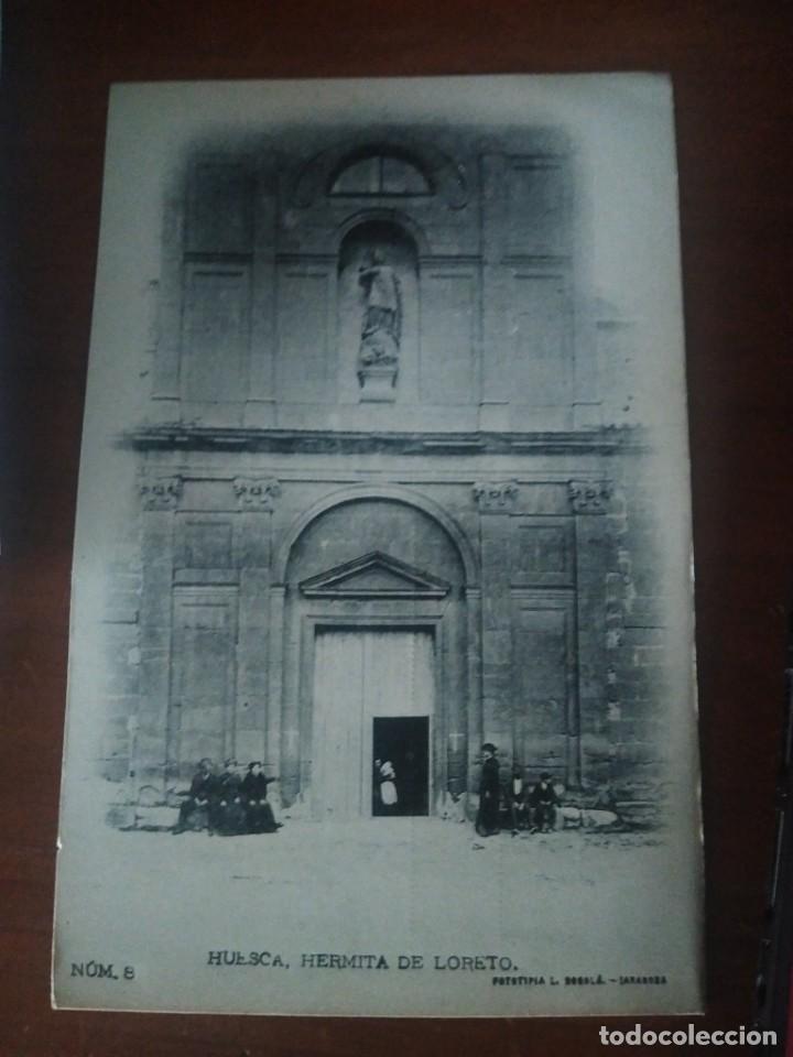 Postales: HUESCA Ermita de Loreto. Escola num 8. Sin circular. - Foto 1