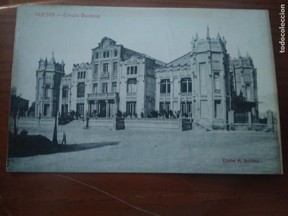 Postales: HUESCA Circulo Oscense. clich&eacute; M Arribas Sin circular. - Foto 1