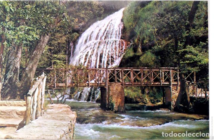 Postales: Monasterio de Piedra. 48 Cascada de El Iris. Garc&iacute;a Garrabella. Nueva. Color