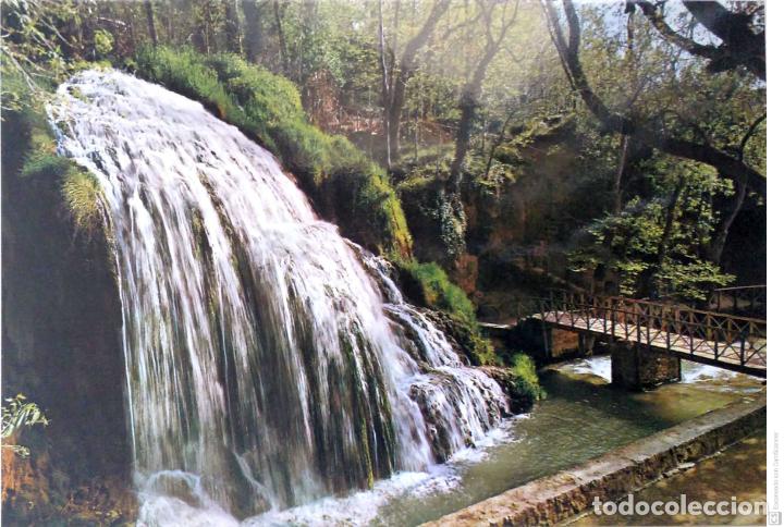 Postales: Monasterio de Piedra. 49 Cascada de El Iris. Garc&iacute;a Garrabella. Nueva. Color