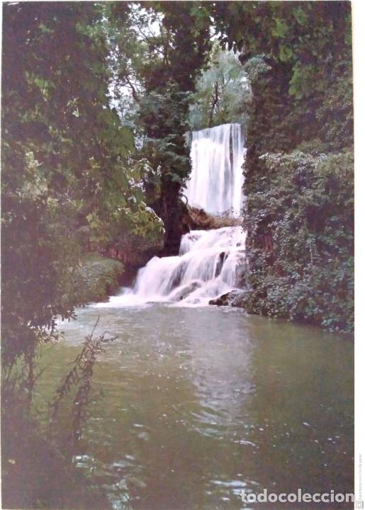 Postales: Monasterio de Piedra. 11 Cascada La Caprichosa y Ba&ntilde;o de Diana. Ed. Sicilia. Nueva. Color