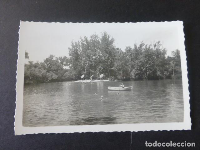 Postales: ALHAMA DE ARAGON ZARAGOZA PLAYA E ISLA - Foto 1