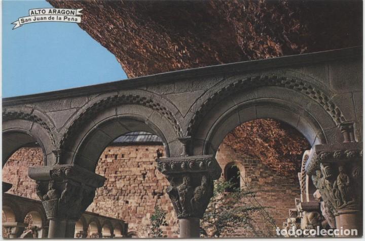 Postales: N&ordm; 263-HUESCA. Pirineo aragon&eacute;s. San Juan de la Pe&ntilde;a. Sin circular. Ed. PE&Ntilde;ARROYA