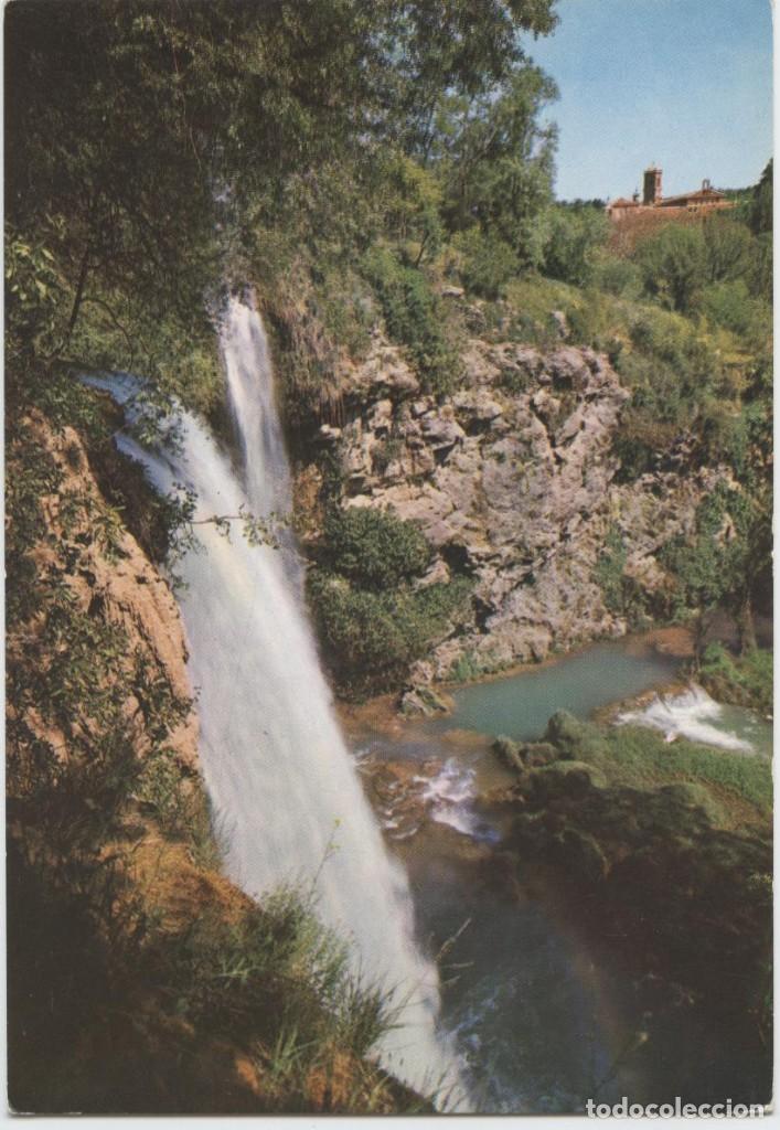 Postales: N&ordm; 32-ZARAGOZA. Monasterio de Piedra. Cascada Caprichosa. Sin circular. Ed. GARC&Iacute;A GARRABELLA