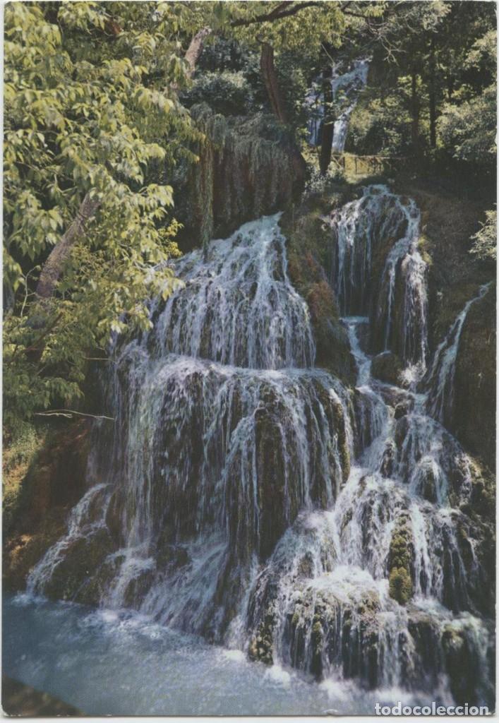 Postales: N&ordm; 19-ZARAGOZA. Monasterio de Piedra. Cascada de Iris. Sin circular. Ed. GARC&Iacute;A GARRABELLA