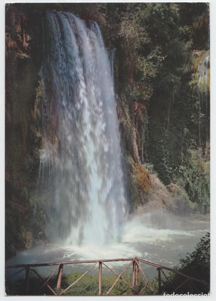 Postales: N&ordm; 17-ZARAGOZA. Monasterio de Piedra. Cascada Caprichosa. Sin circular. Ed. GARC&Iacute;A GARRABELLA