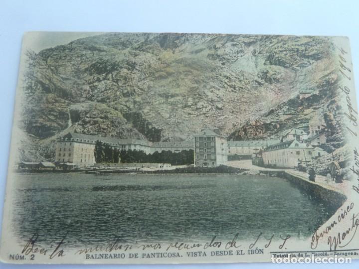 Postales: 2 BALNEARIO DE PANTICOSA. VISTA DESDE IBON. L.ESCOLA