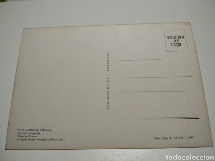 Postales: Postal Bielsa - Foto 2