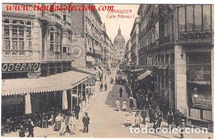 Postales: Zaragoza. Calle Alfonso I - Foto 1