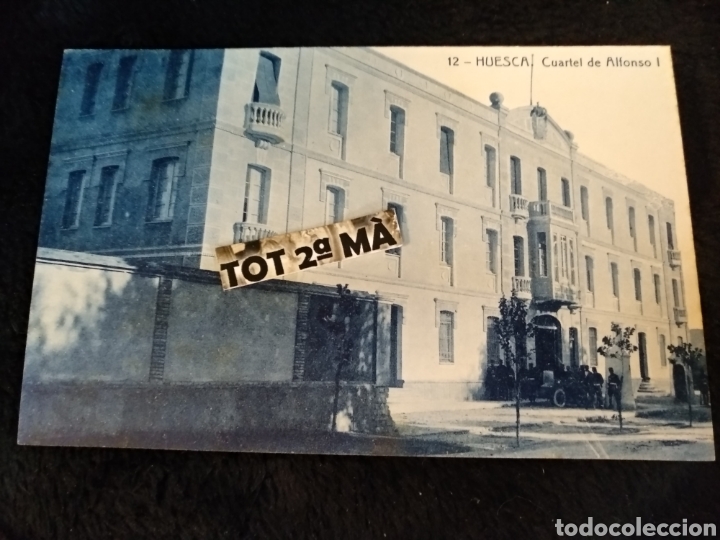 Postales: Postal Huesca, cuartel de Alfonso I, thomas - Foto 1