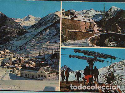 Postales: ANTIGUA POSTAL SALLENT DE GALLEGO ESTACION INVERNAL ARAGON POSTCARD CC01646