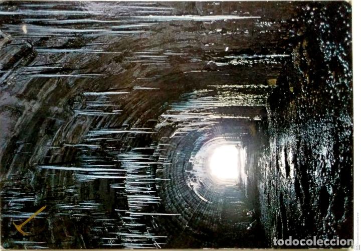 Postales: Valle de Ordesa. 75 T&uacute;nel de Cotefablo en la ruta Biescas-Valle de Ordesa. Ed. Sicilia. Nueva. Color