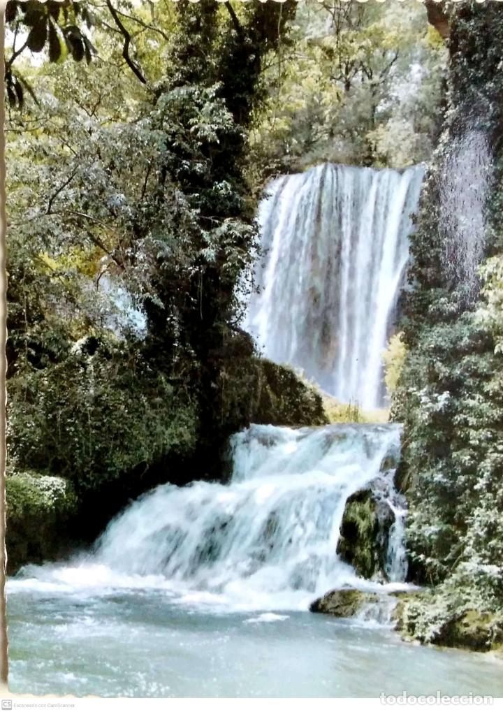Postales: Monasterio de Piedra. 16 Ba&ntilde;o de Diana y Cascada Caprichosa. Garc&iacute;a Garrabella. Nueva. Color