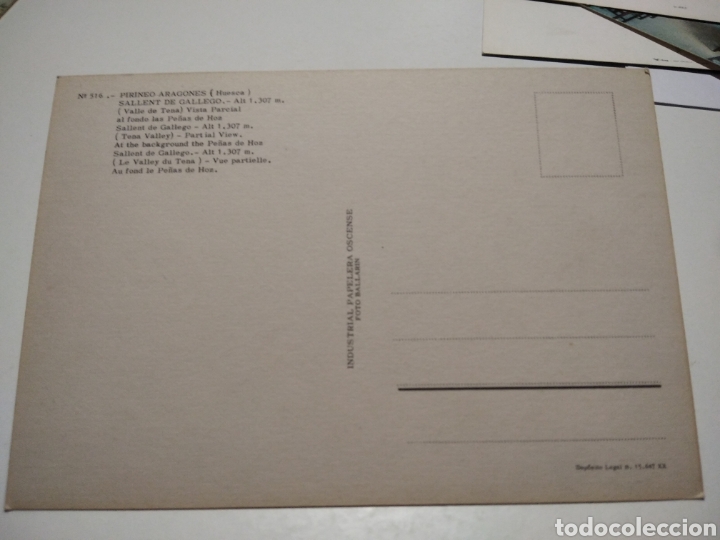 Postales: Sallent de Gallego Postal - Foto 2