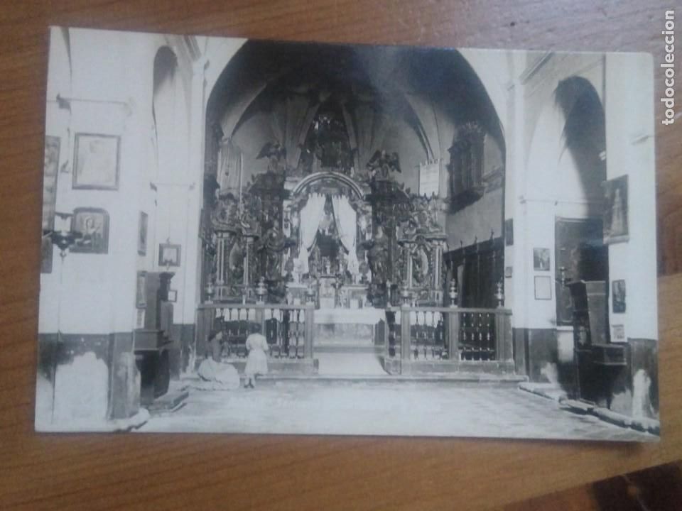 Postcards: .Borja Santuario. Interior de la Capilla. Fotografica. . Sin circular