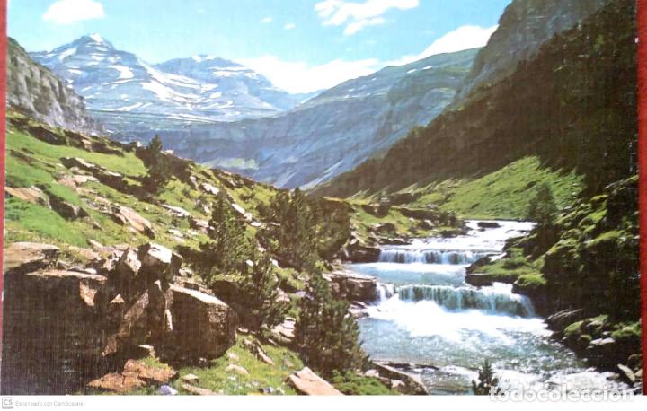 Postales: Parque Nacional de Ordesa. 25 Gradas de Soaso. Ediciones Sicilia. Nueva. Color