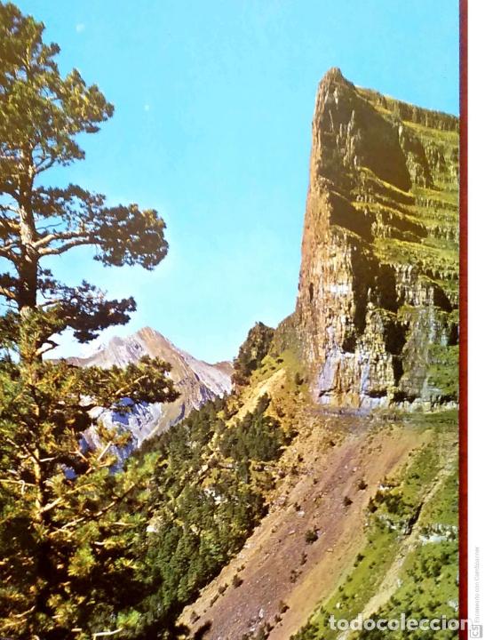 Postales: Parque Nacional de Ordesa. 18 La Tendenera y Tozal del Mallo. Ediciones Sicilia. Nueva. Color