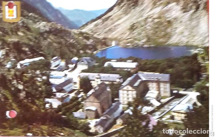 Postales: Balneario de Panticosa. 1651 Vista general. Escudo de Oro. Nueva. Color. Ver foto por agujeros de ta