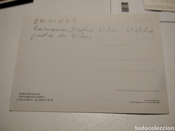 Postales: Postal Barbastro santuario - Foto 2