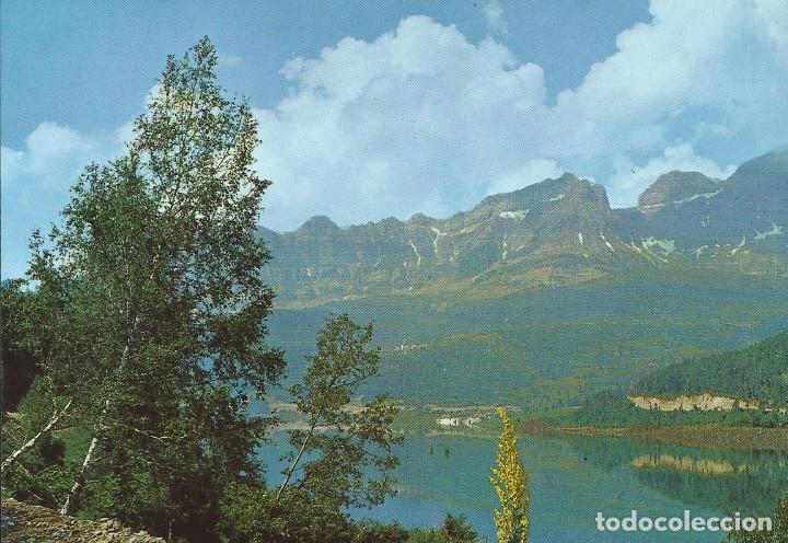 Postales: Valle de Tena. Embalse de Bubal. Pe&ntilde;a Telera. 50. Entre 1960 1970. 10x15 cm. Buen estado. Postal.