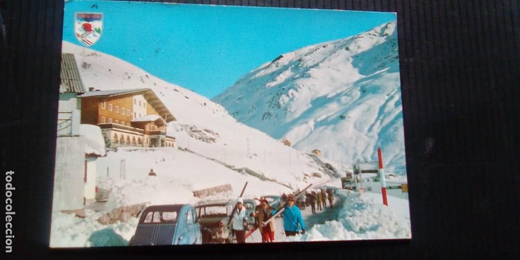 Postales: Pirineo Aragon&eacute;s-Candanchu-Camino de las pistas.