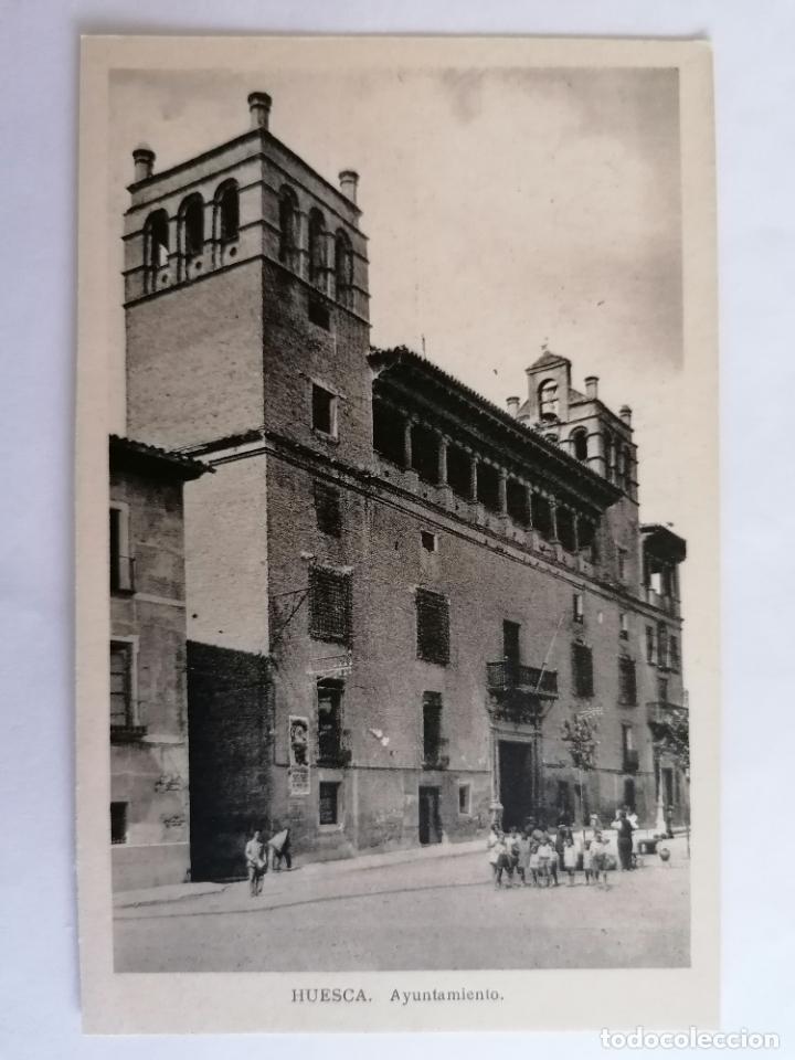 Postales: POSTAL HUESCA, AYUNTAMIENTO - Foto 1