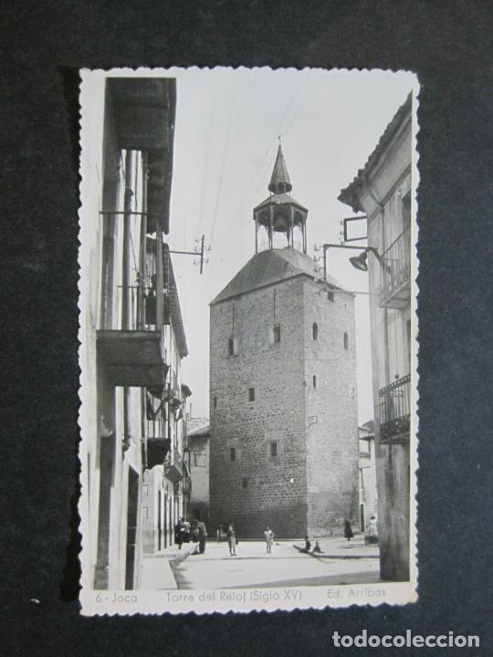 Postales: JACA-TORRE DEL RELOJ-ED&middot;ARRIBAS-6-FOTOGRAFICA-POSTAL ANTIGUA-(74.763)