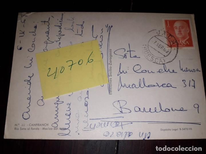 Postales: N&ordm; 40706 POSTAL CANFRANCH HUESCA - Foto 2