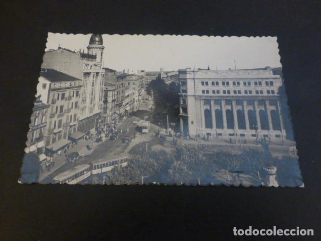 Postales: ZARAGOZA EDIFICIO DEL BANCO DE ESPA&Ntilde;A Y COSO BAJO - Foto 1