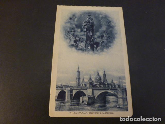 Postales: ZARAGOZA RECUERDO DE ZARAGOZA - Foto 1