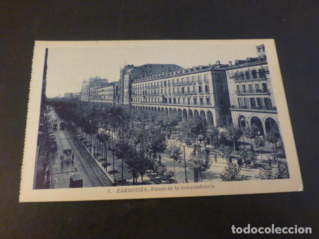 Postales: ZARAGOZA PASEO DE LA INDEPENDENCIA - Foto 1