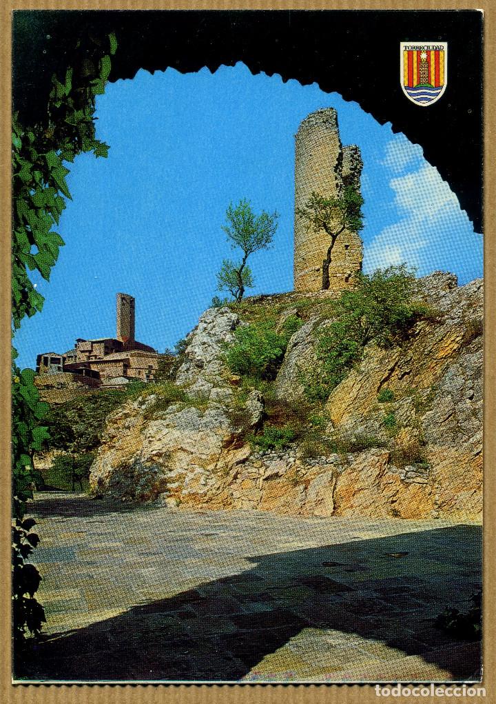 Postales: POSTAL HUESCA TORRECIUDAD - TORRE MEDIEVAL - Foto 1